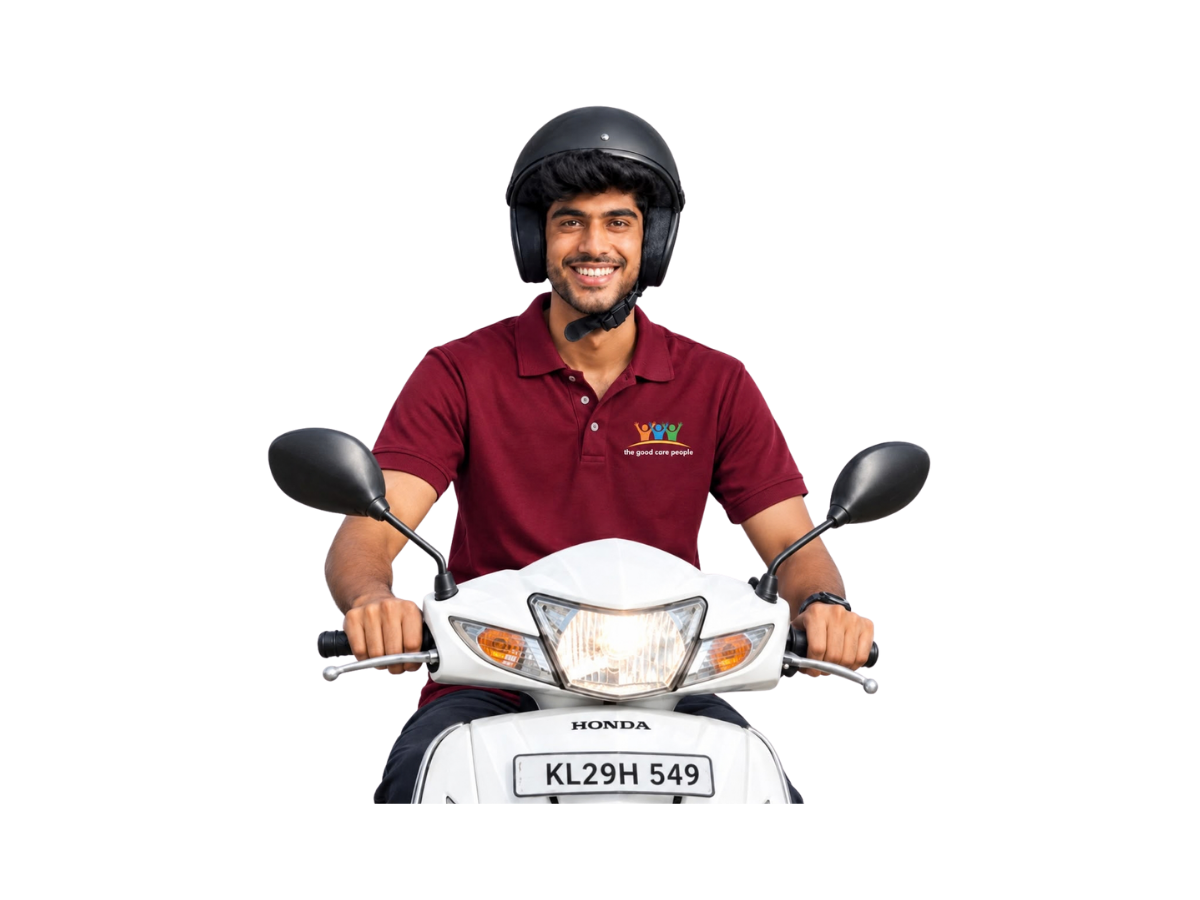 Level 1 companion and bystander care at home in Kerala