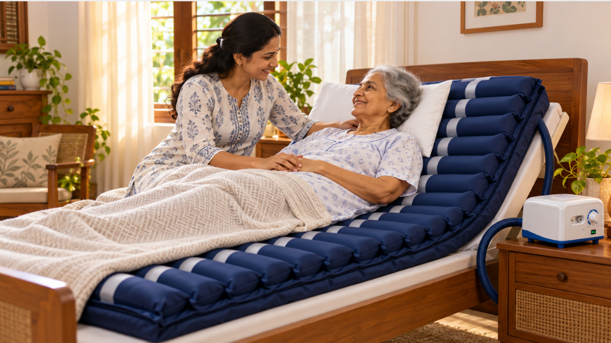 Pressure redistribution mattress for home care in Kerala